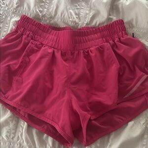 Amazon Essentials Pink Athletic Shorts Lightweight Elastic Waist